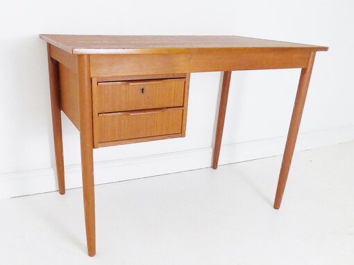 Danish Teak Desk By Ejsing Mobelfabrik