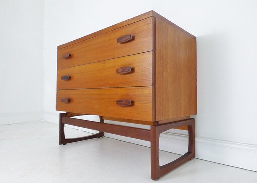 Quadrille Teak Chest Of Drawers By G Plan 
