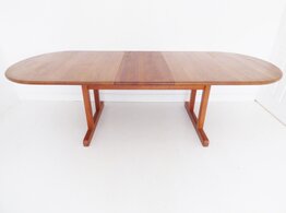 Large Danish Teak Extending Dining Table By L Olsen & Son Denmark