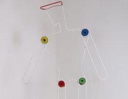1950's Metal Articulating Mannequin Coat Stand