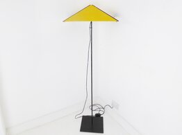 1980's Post Modern Metal Floor Lamp By Rodney Kinsman For OMK London