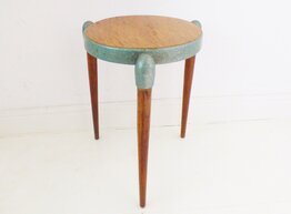 TV-T Stool Side Table By Gerald Summers 